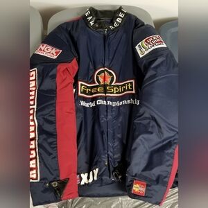 XIOS World Champion Racing Bomber Jacket men's size XXL